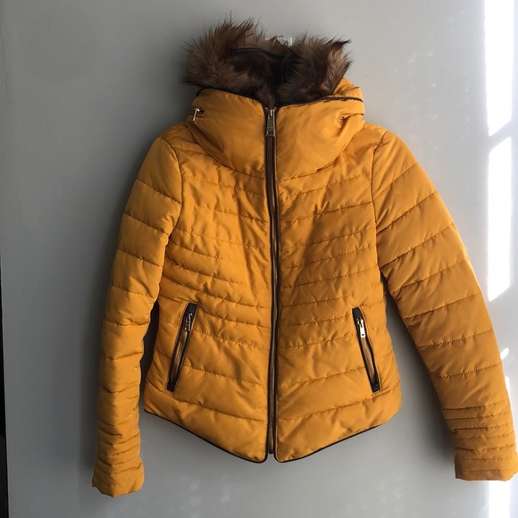zara ski jacket